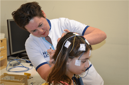 slaaponderzoek plakkertjes